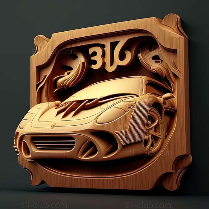 3D мадэль Ferrari 360 (STL)